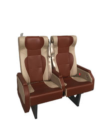 610mm 폭 호화스러운 버스는 OEM ODM 서비스를 가진 브라운 백색 색깔에 자리를 줍니다