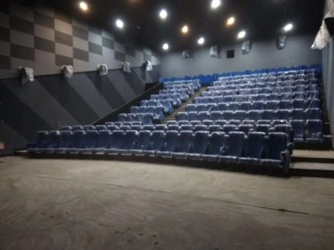 미디어 룸 상업 극장 좌석 맞춤형 색상 접힌 디자인